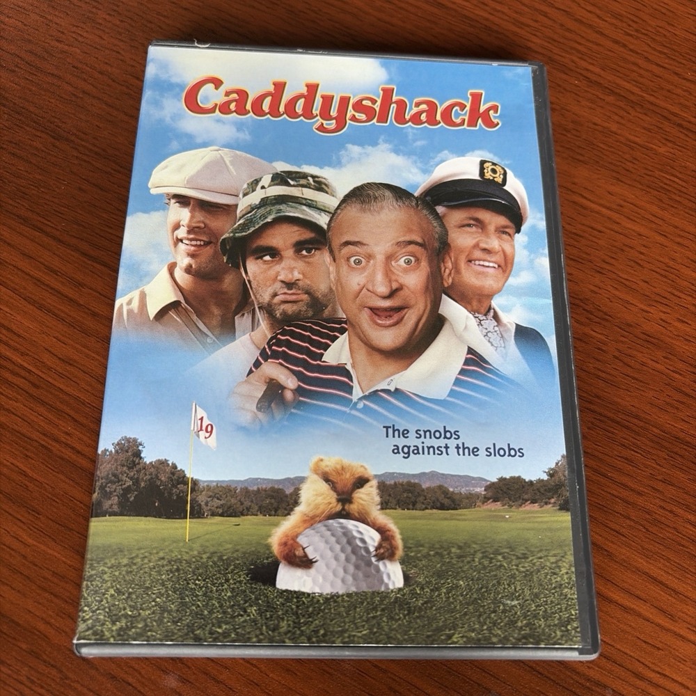 Caddyshack 30th Anniversary DVD 1980 Widescreen‎ Bill Murray Chevy Chase
